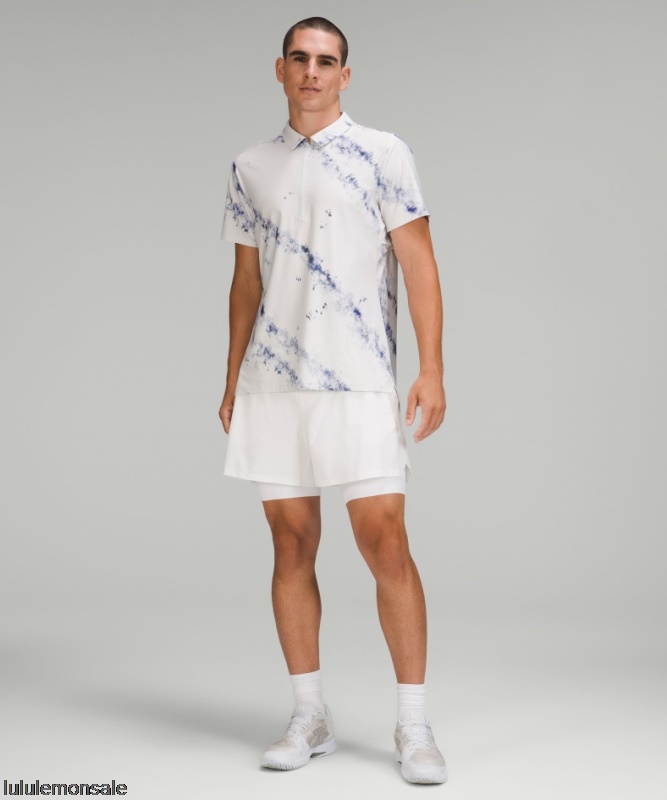 Lululemon Verkauf DELULU749 | Multi Belüftetes Tennispoloshirt Nur Online